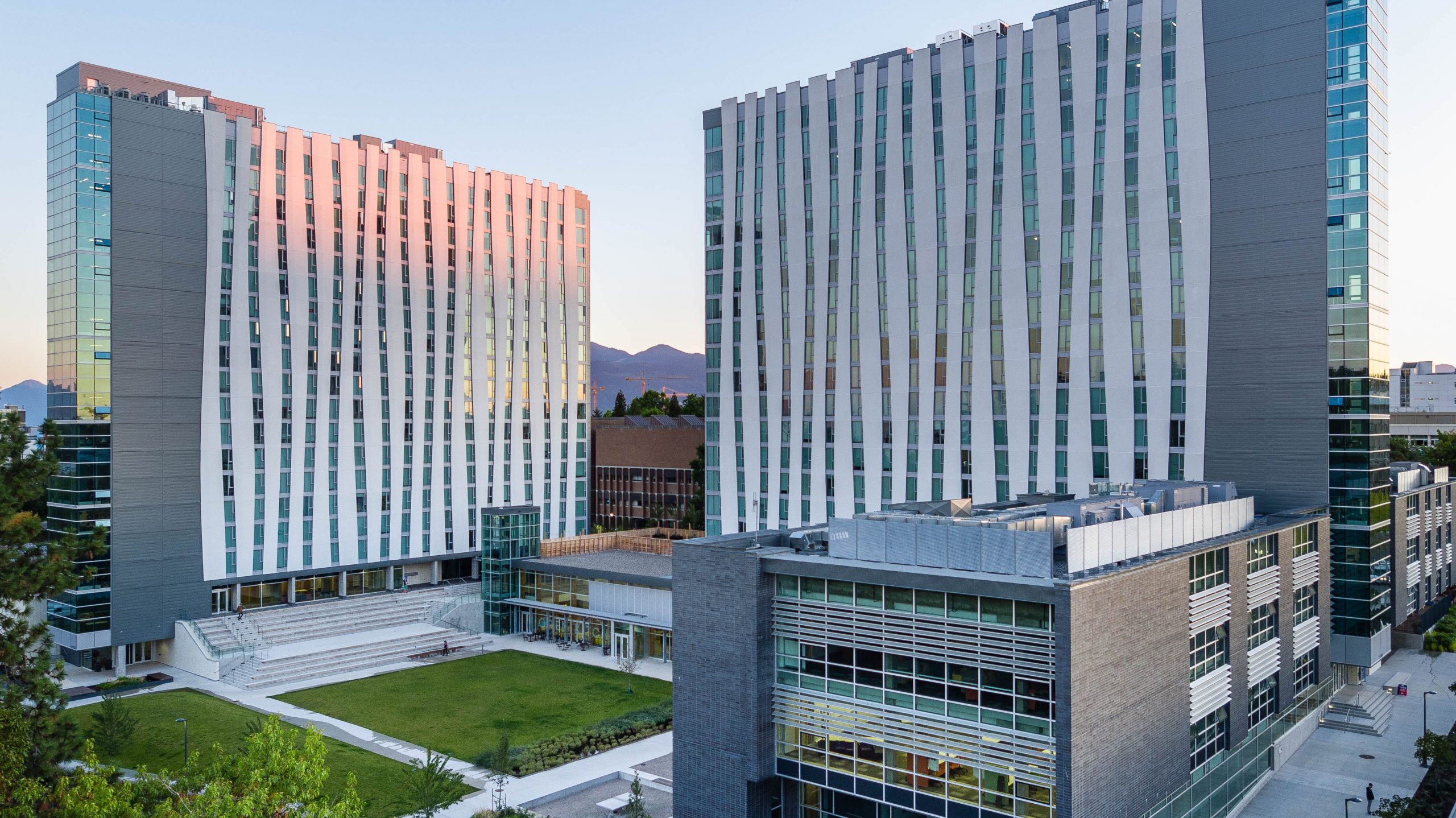 Photo of Orchard Commons Residence at UBC.